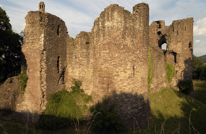 Castles to yourself on a winter walking holiday on the Three Castle Walk