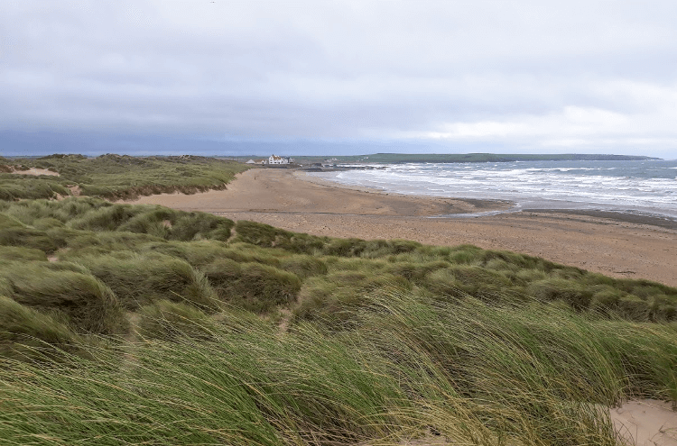 Sand dunes on the Isle of Anglesey