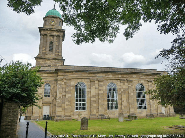 Thomas Telford's church of St Mary Magdalene