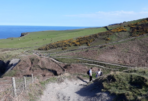 Cleveland Way 50th Anniversary: Contours on the challenge walk