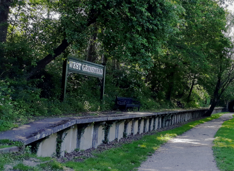 Old Grimstead station