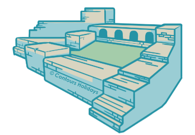 A Roman Fort on Hadrian's Wall Path.
