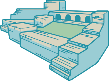 A Roman Fort on Hadrian's Wall Path.