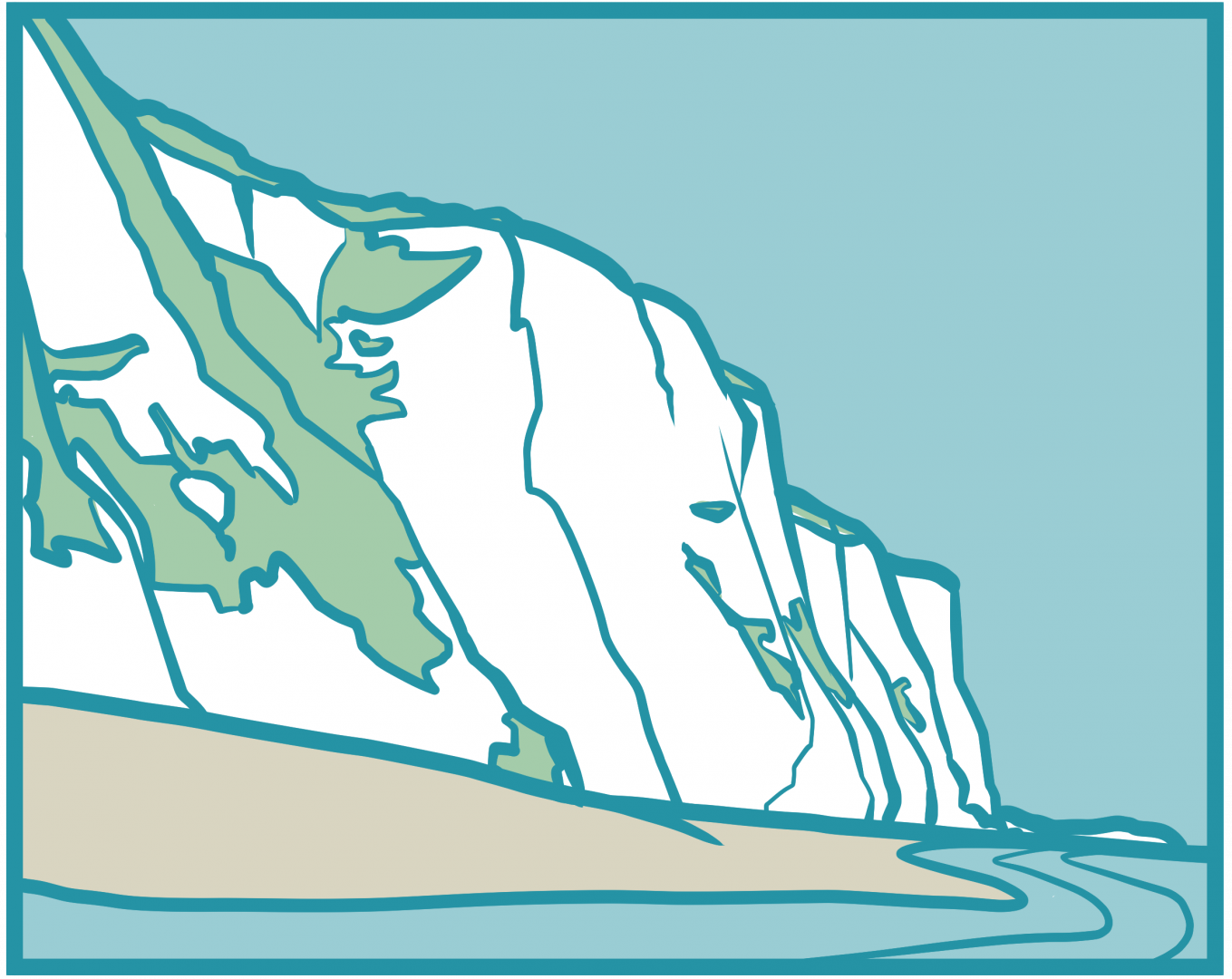 Art of the White Cliffs, found on the Kent Coast Path.