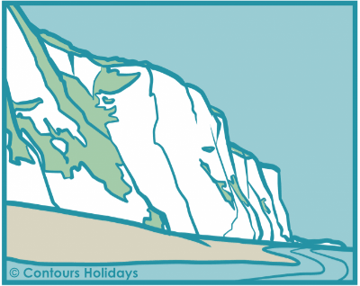 Art of the White Cliffs, found on the Kent Coast Path.