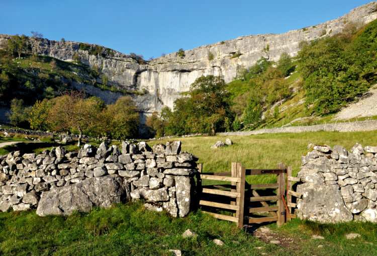 Yorkshire Dales Twin Centre walking holiday map