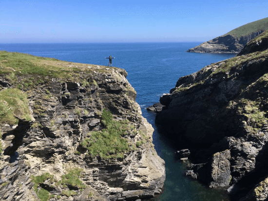 Views on the Pembrokeshire Coast Path walking holiday