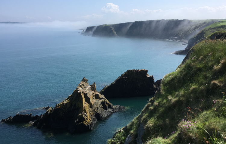 The Pembrokeshire Coast.