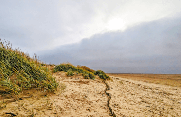 Sandy dunes near Lytham.