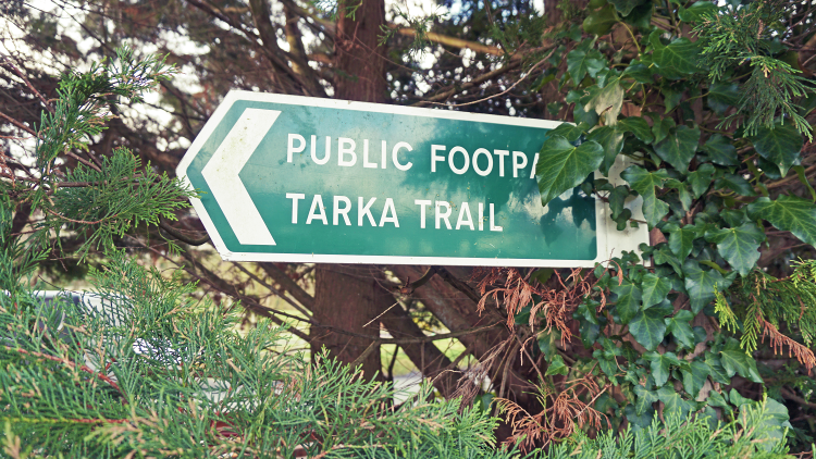 Tarka Trail signpost