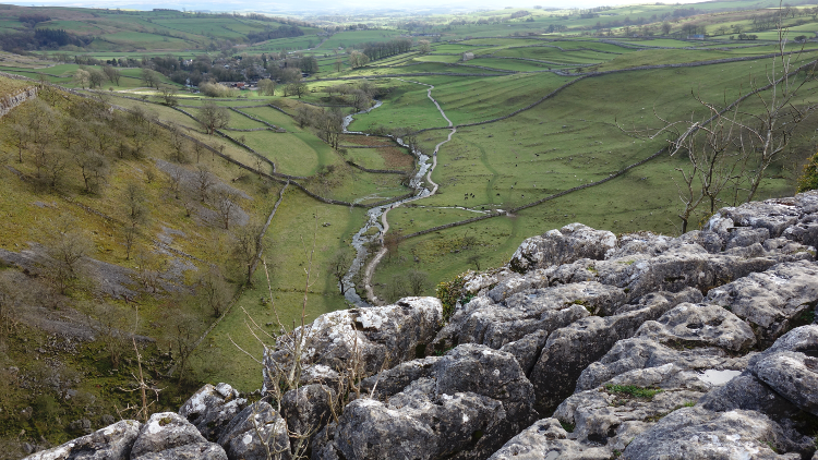 Three Dales Way: Toward Malham