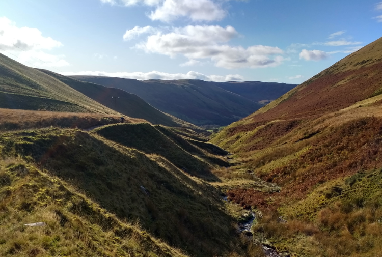 Valley views from the Trans Cambrian Way