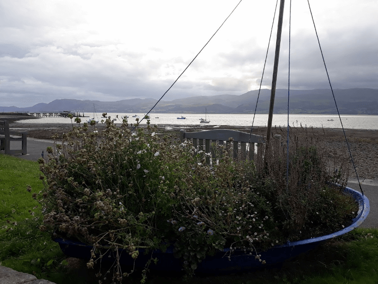 The view over the Menai Strait from Beaumaris