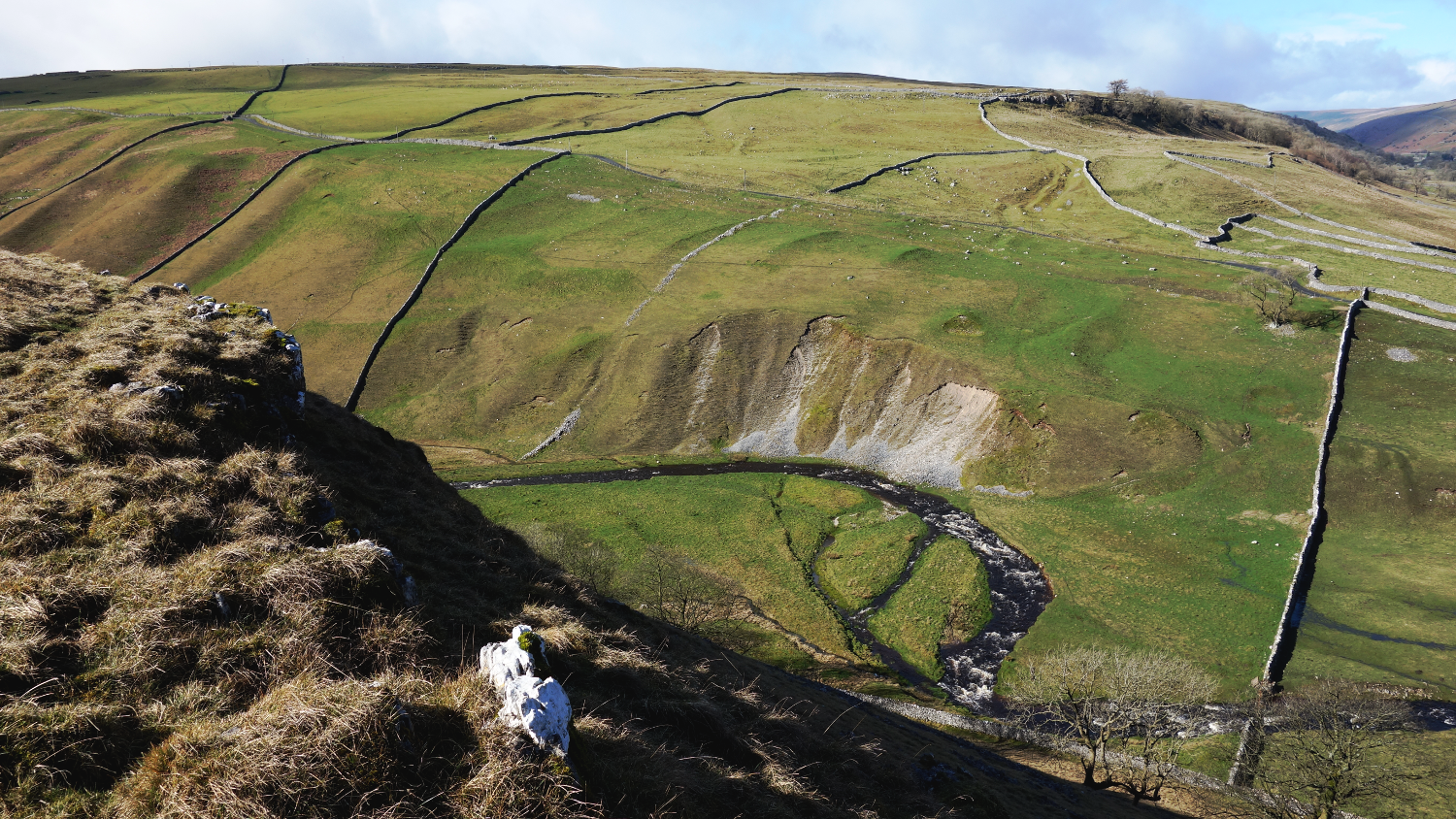 Three Dales Way: Yew Cogar Scar