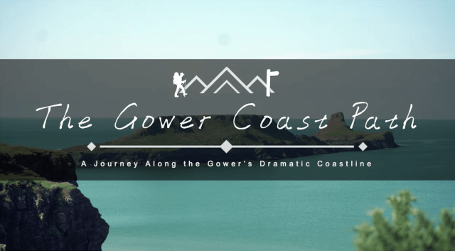 A video of the Gower Coast Path walking holiday