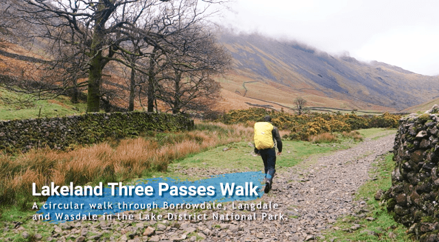 A video of the Lakeland Three Passes walking holiday