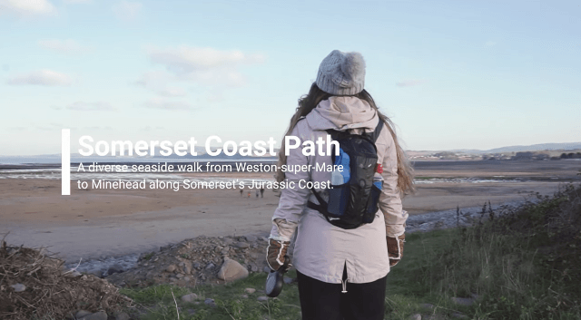 A video of the Somerset Coast Path walking holiday
