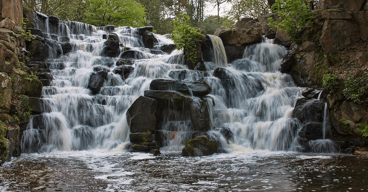 Tranquil British Waterfalls