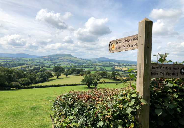 Hiking the Three Castles Walk