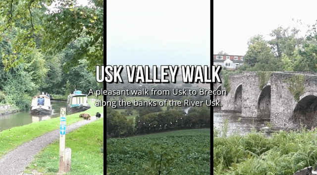 A video of the Usk Valley walking holiday