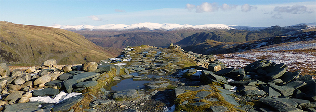 Technical terrain on the Coast to Coast A to B walk across the UK.