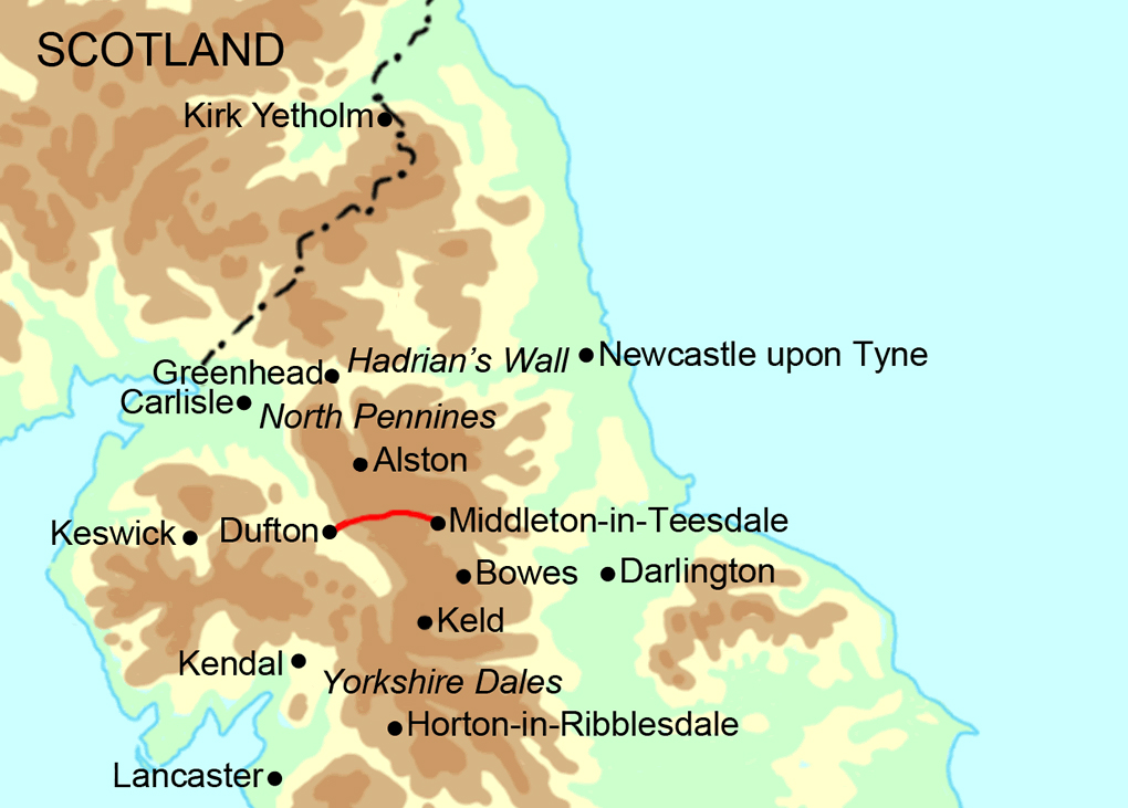 northern pennine way in 2 days contours walking holidays